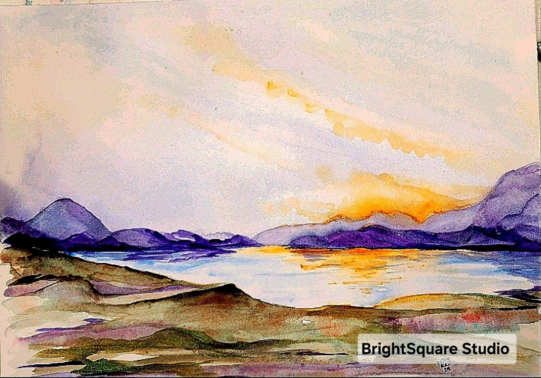 Lake sunrise